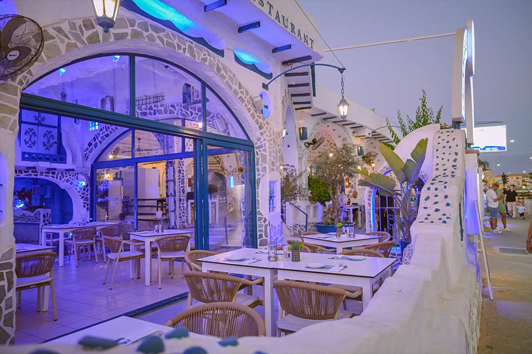 We enjoyed great food in a place reminiscent of a Greek island gallery image 4