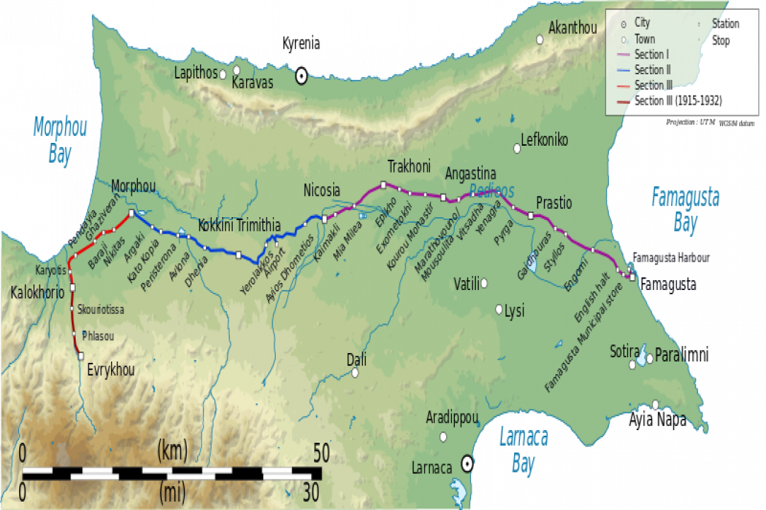Railway in Cyprus