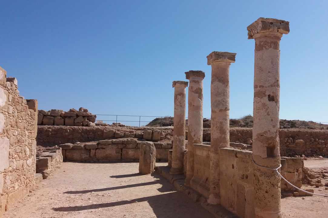The archaeological site of Pafos