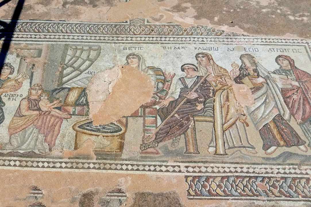 The archaeological site of Pafos