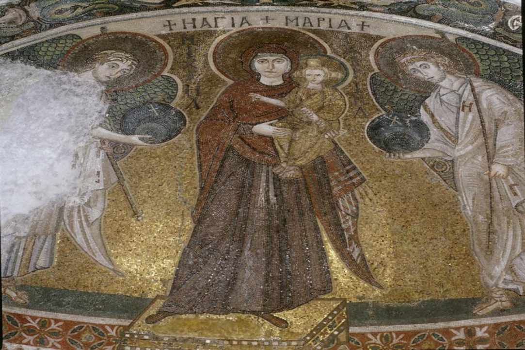 Το παλαιοχριστιανικό ψηφιδωτό της Παναγίας Αγγελόκτιστης