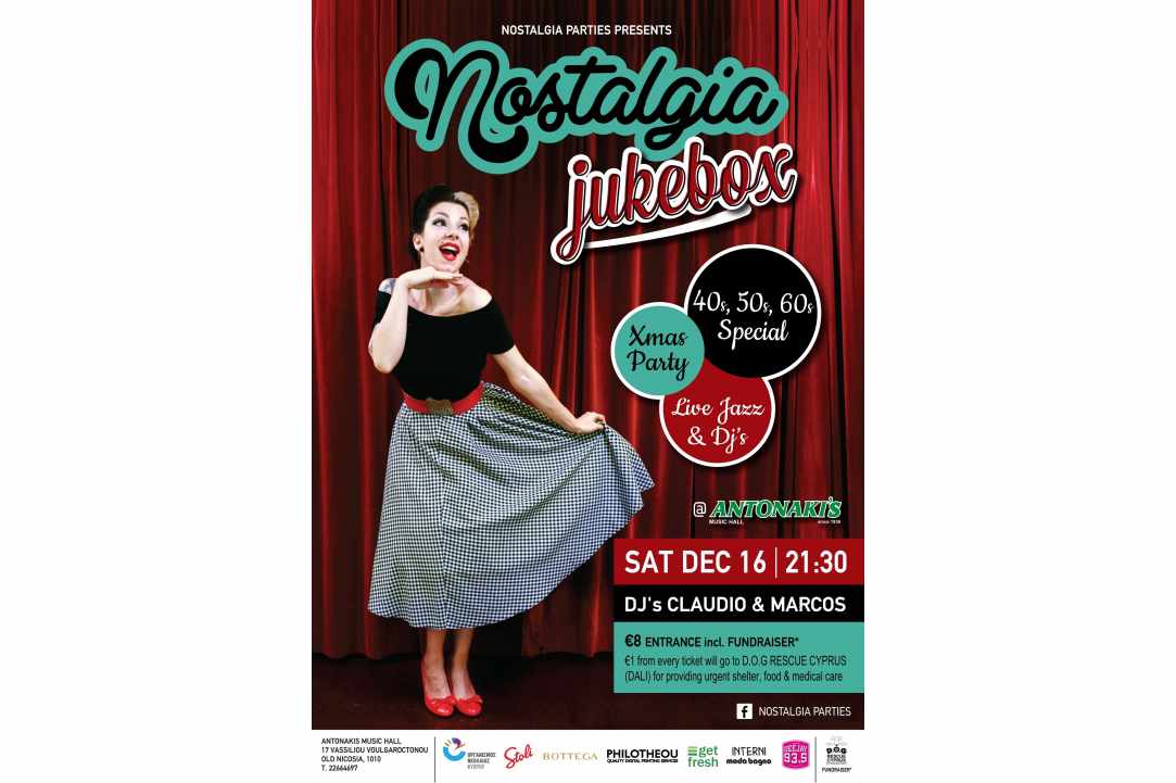 ‘NOSTALGIA JUKEBOX PARTY’ -  Σάββατο 16 Δεκεμβρίου 2017 gallery image 2