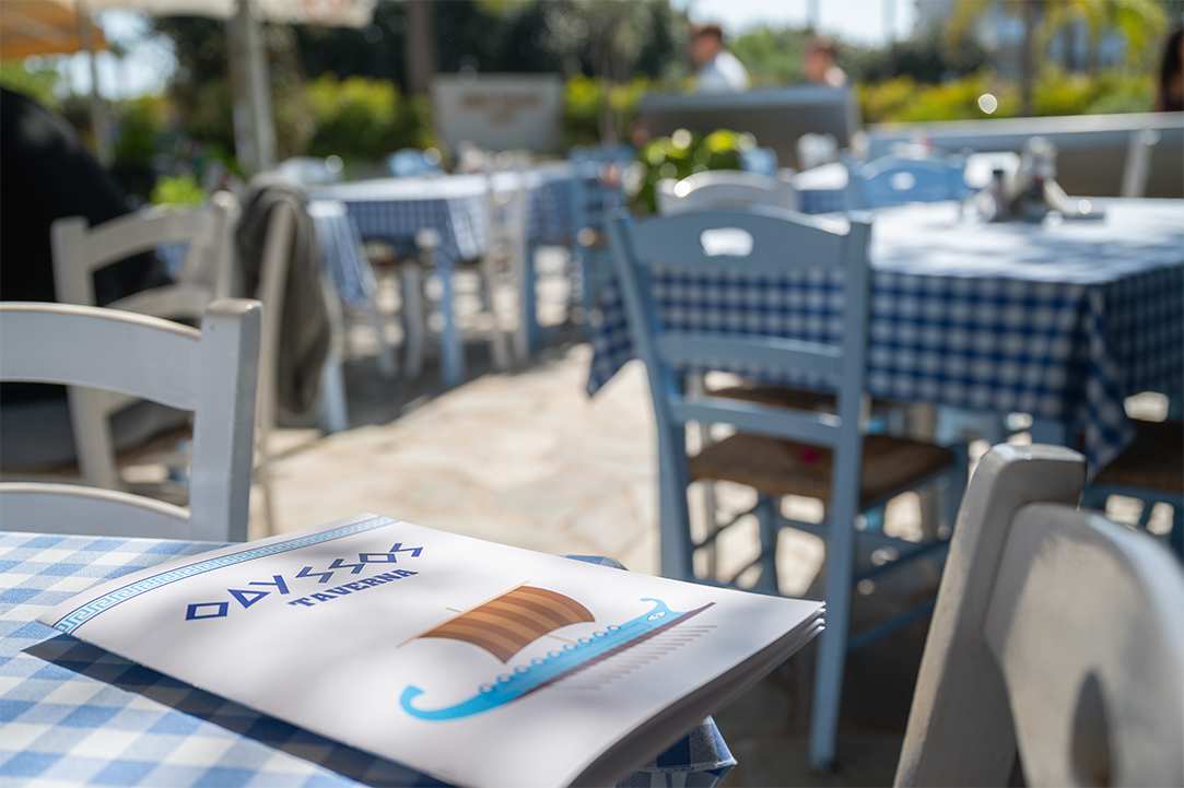 We discovered a tavern in Ayia Napa for mezedes and fresh fish all year round