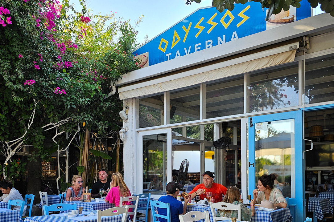We discovered a tavern in Ayia Napa for mezedes and fresh fish all year round