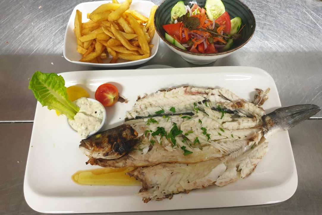 We tried great food in the heart of Ayia Napa