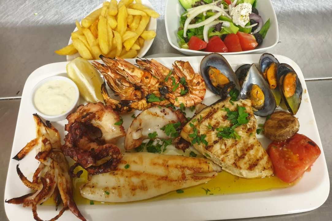 We tried great food in the heart of Ayia Napa