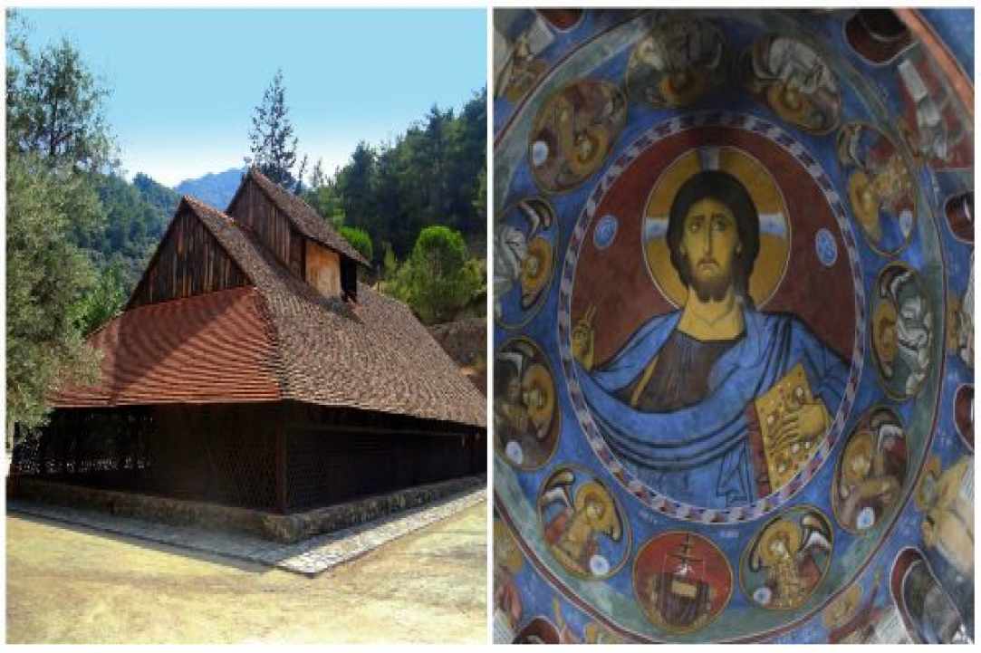 Oι 10 Κυπριακές Εκκλησιές που αποτελούν μνημεία Παγκόσμιας Κληρονομιάς της UNESCO.