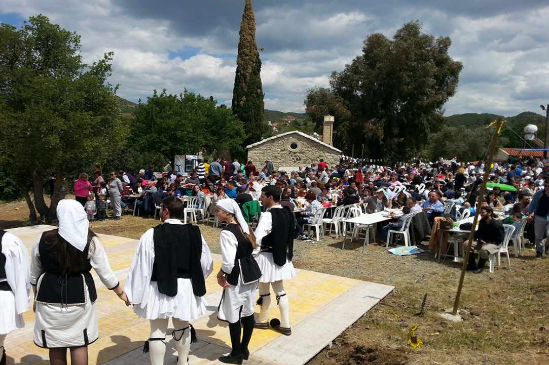Easter Monday in the Village