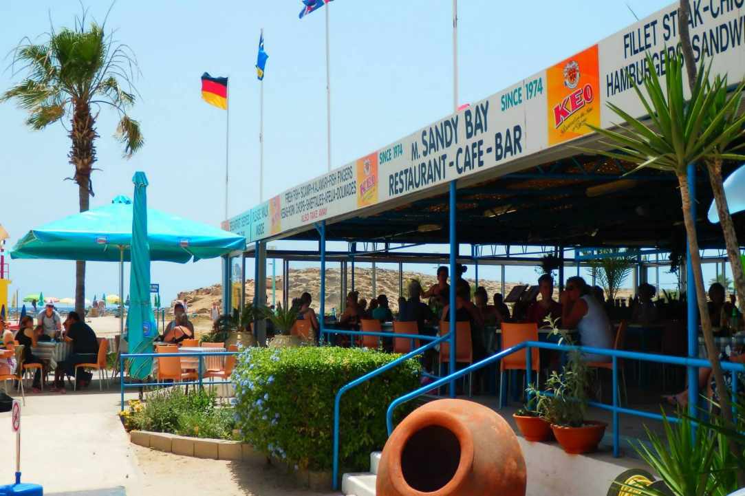 Delicious food found at the magical Sandy Bay Beach