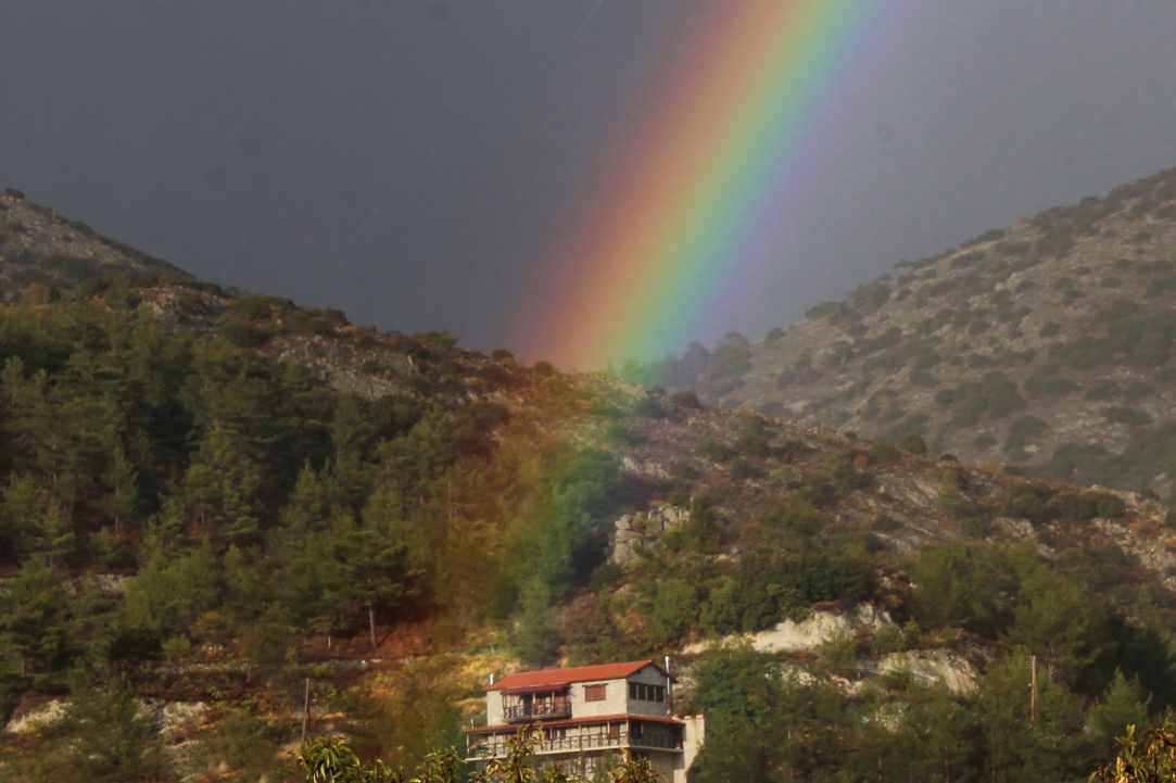Ουράνιο τόξο στην Πιτσιλιά