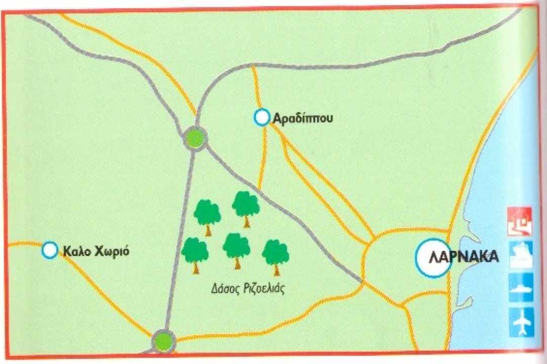 Bicycle routes - Limassol, Larnaka & Red Soil Villages