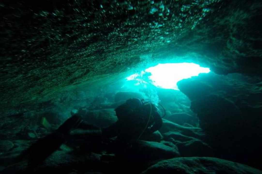 Cave Dives in Cyprus -