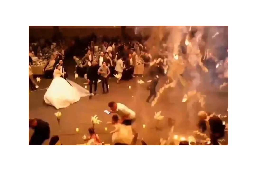 Σοκαριστικό βίντεο από τη φωτιά σε γαμήλια δεξίωση στο Ιράκ