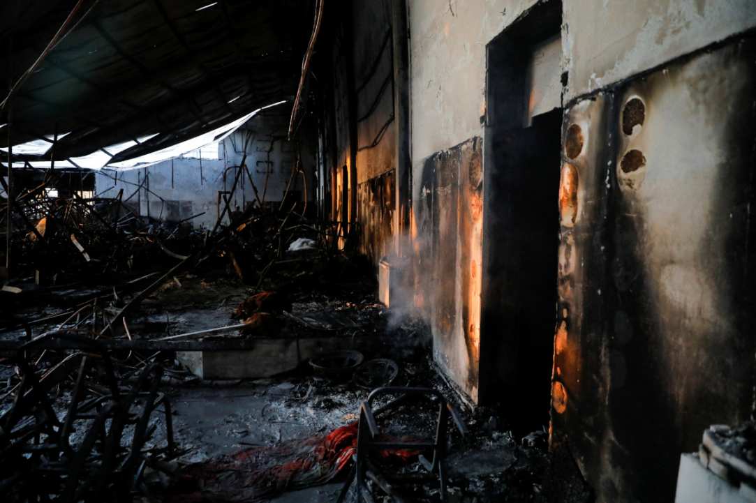 Σοκαριστικό βίντεο από τη φωτιά σε γαμήλια δεξίωση στο Ιράκ