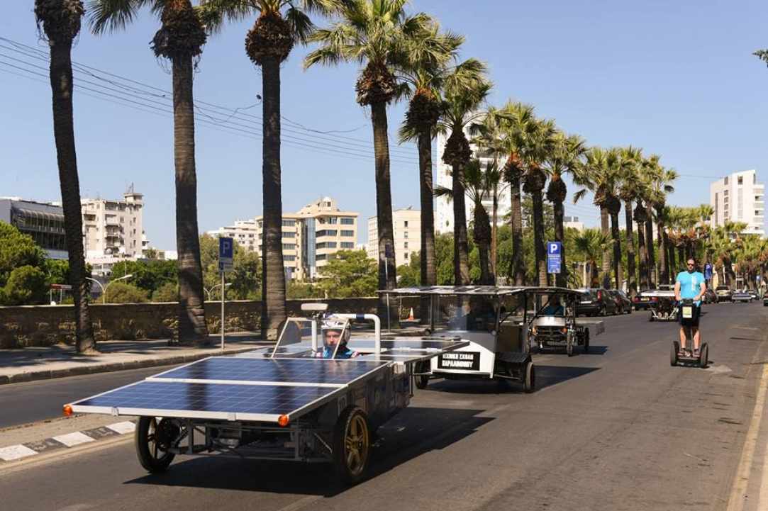 Racing with the sun! 