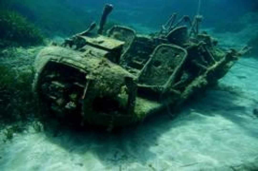 Dive site  at Cyprus