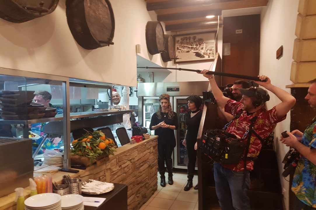 Takis Kebab House in Larnaka was chosen to be filmed...