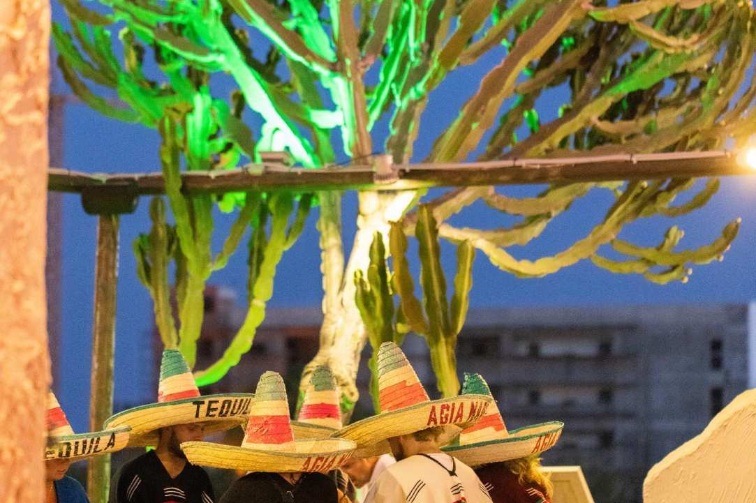 We have found the perfect place for Mexican food and frozen margaritas