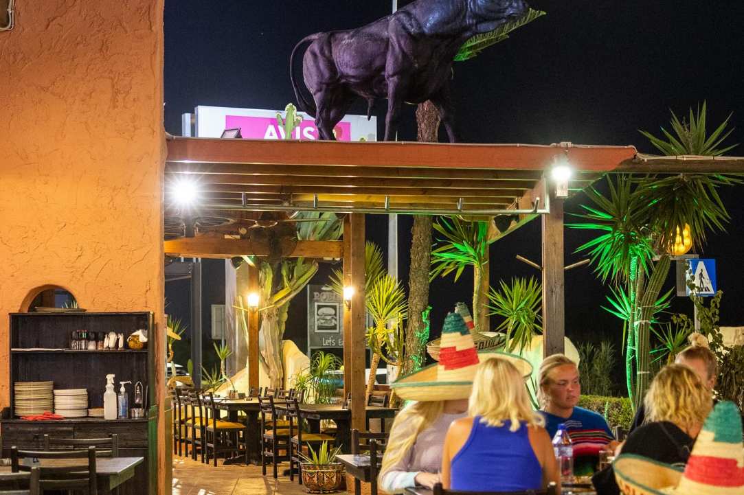 We have found the perfect place for Mexican food and frozen margaritas