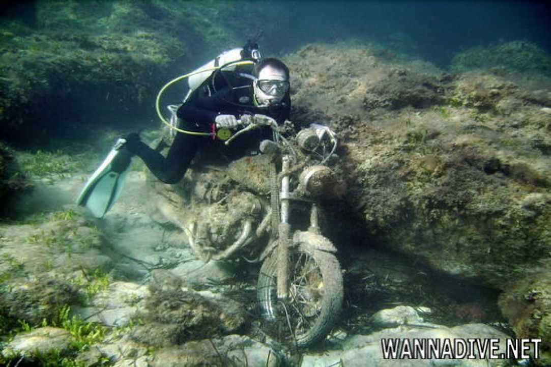 Dive site  at Cyprus