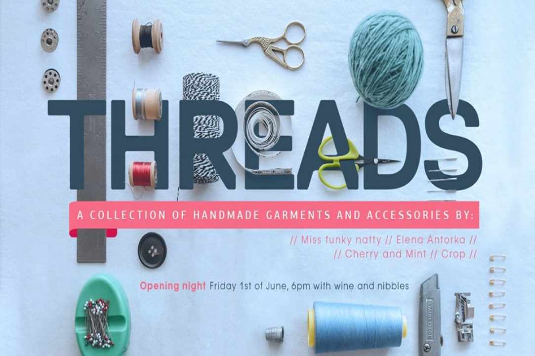 THREADS Pop-up Shop 1-3 June 2018 