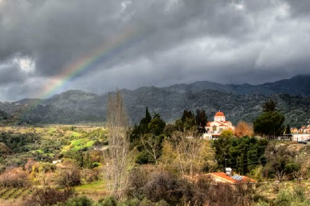 Το χωριό Τριμίκλινη Λεμεσού
