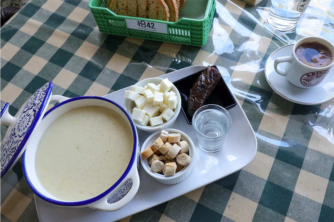 From the “Tzisisve” to the Freddo and to the most authentic brunch we’ve ever had