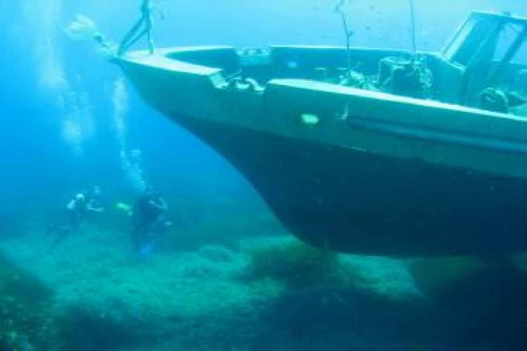Dive site  at Cyprus