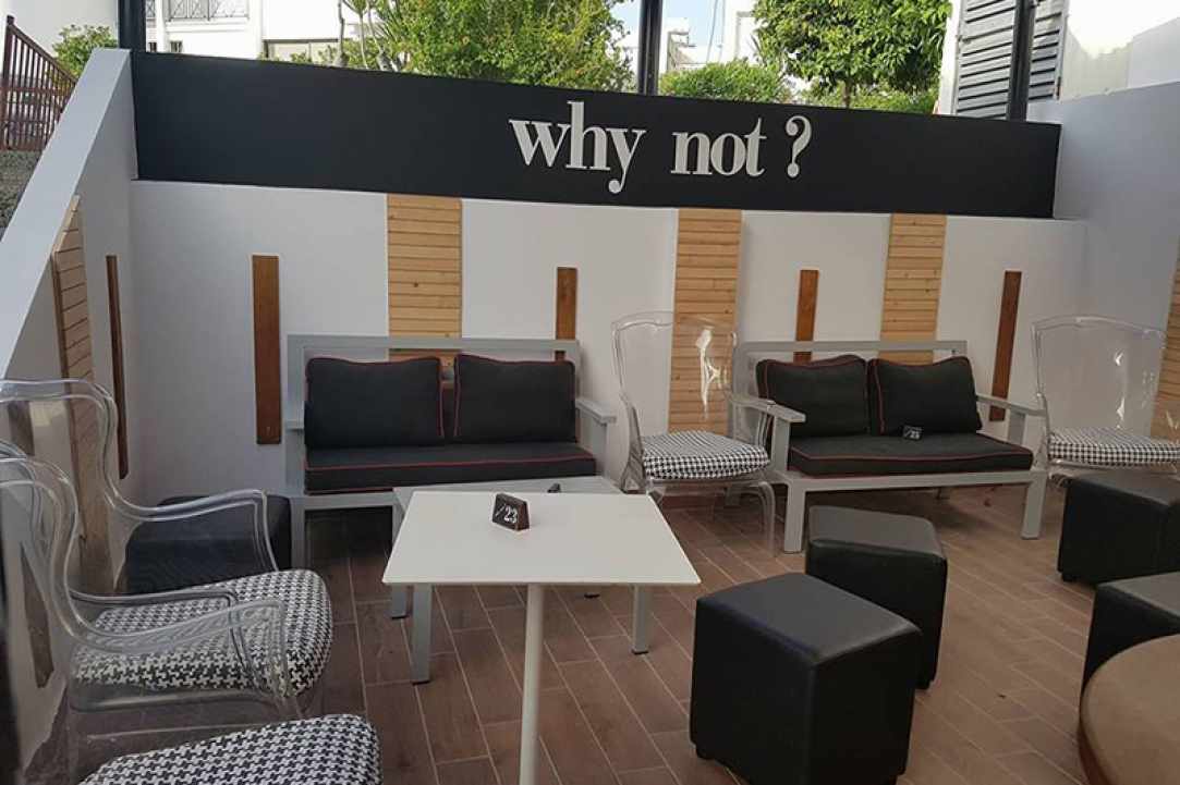 Interview with the owner of Cafe - Bar Why not?