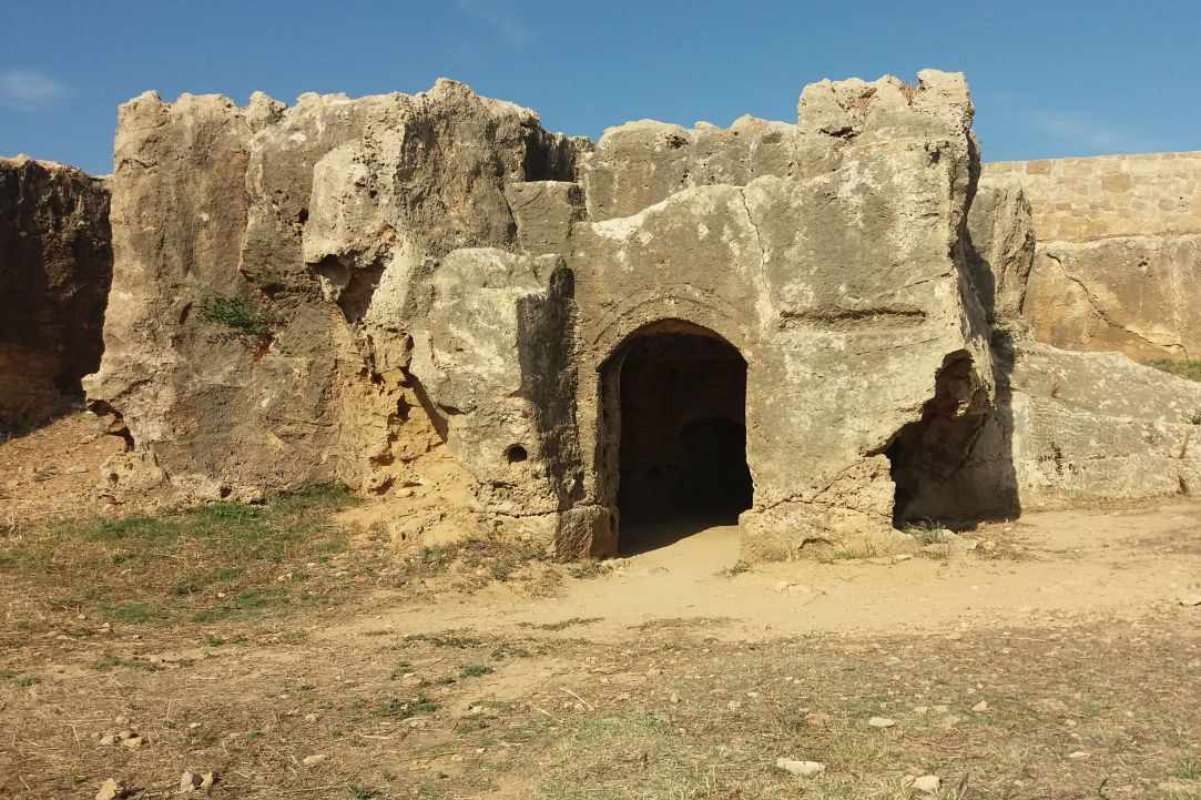 Tombs of the Kings at Kato Pafos. A "Must visit!" when you are in Cyprus