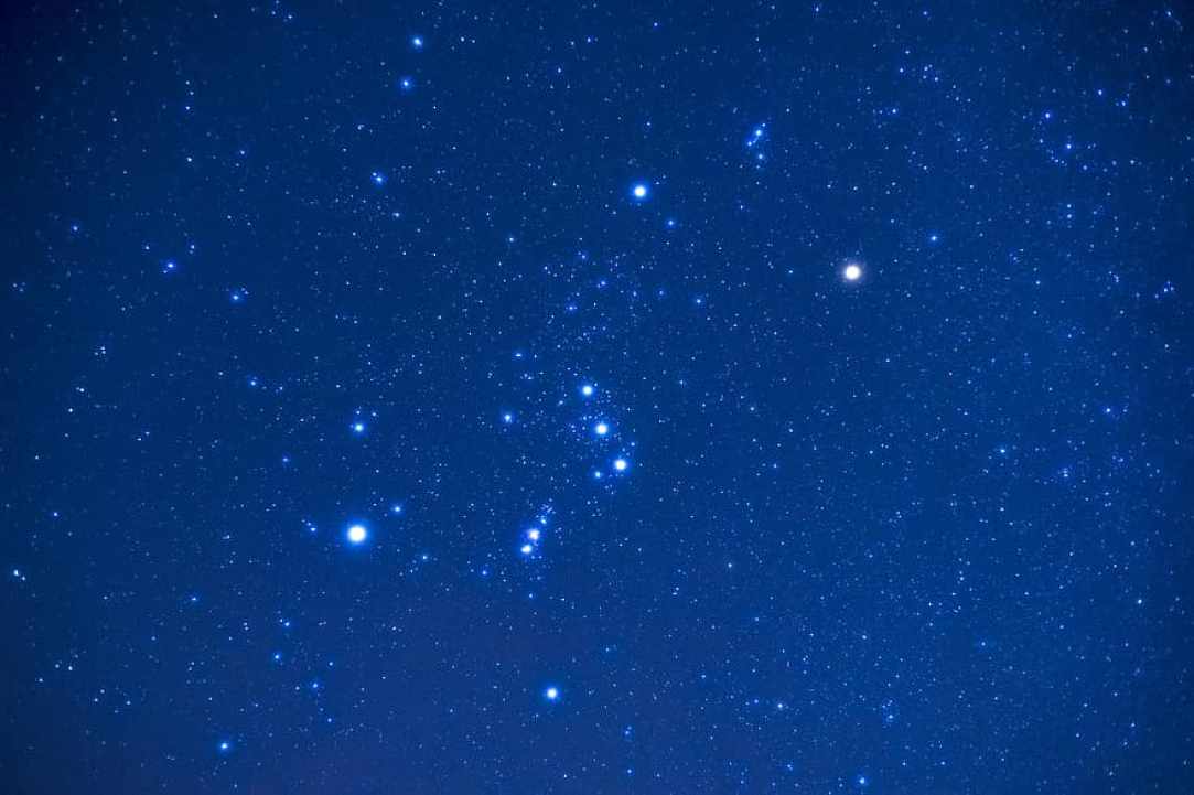 The constellation of Orion