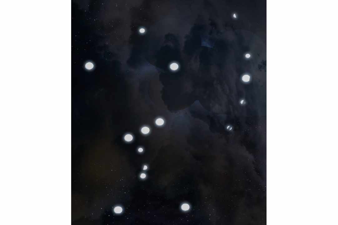 The constellation of Orion