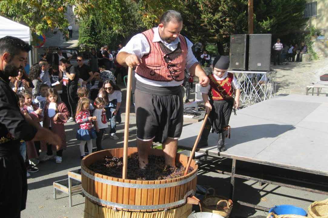 Zivania Festival in Pelendri