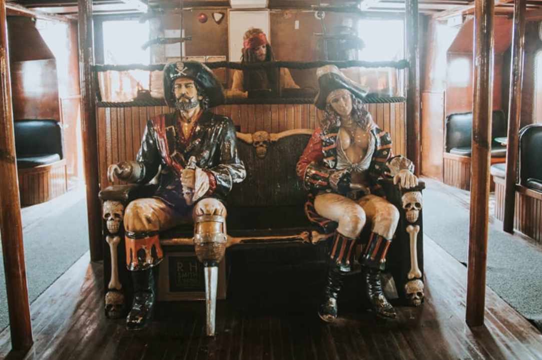 The Black Pearl Pirate Boat