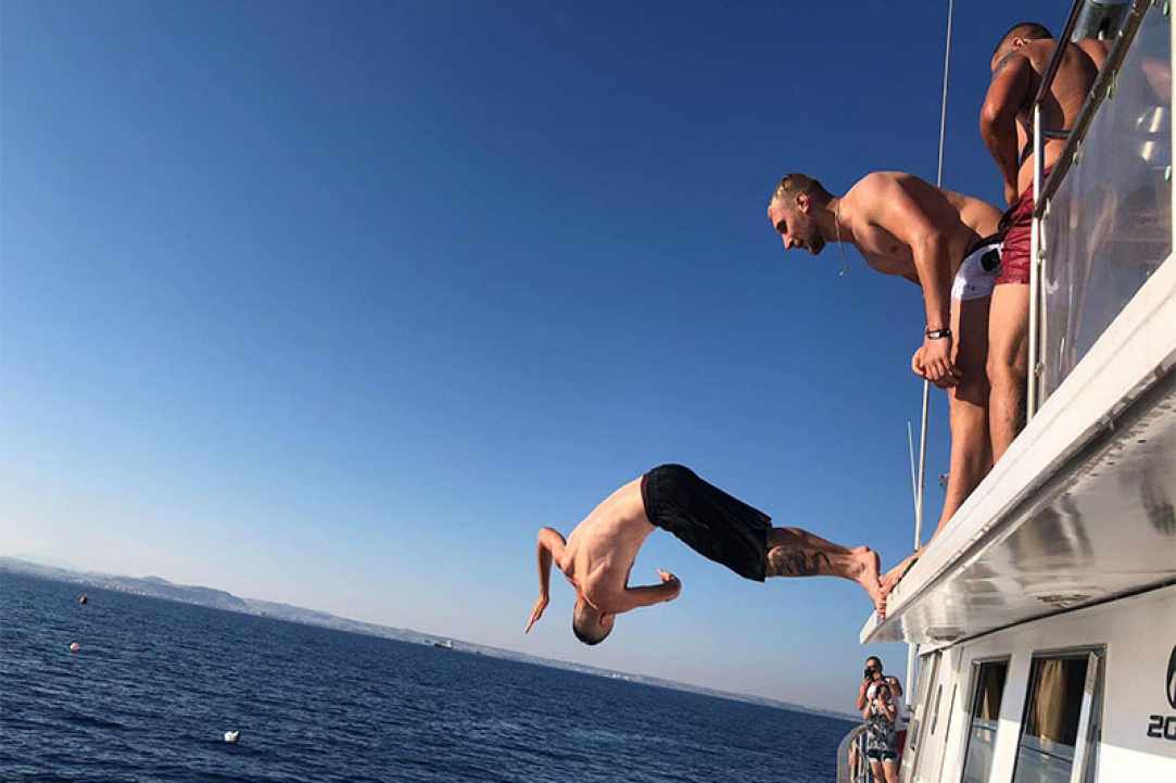 ST Georgios Boat Trip
