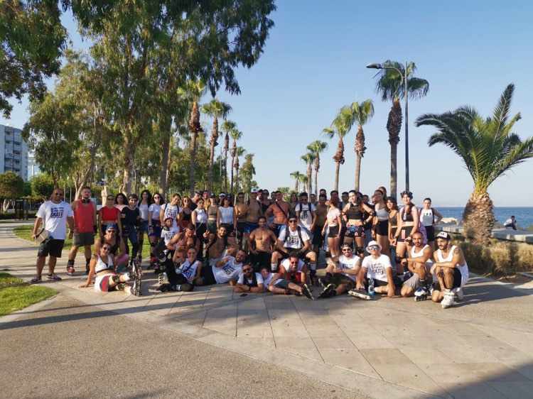 Οι Κύπριοι Roller Skaters  και η μαγεία των Πατινιών