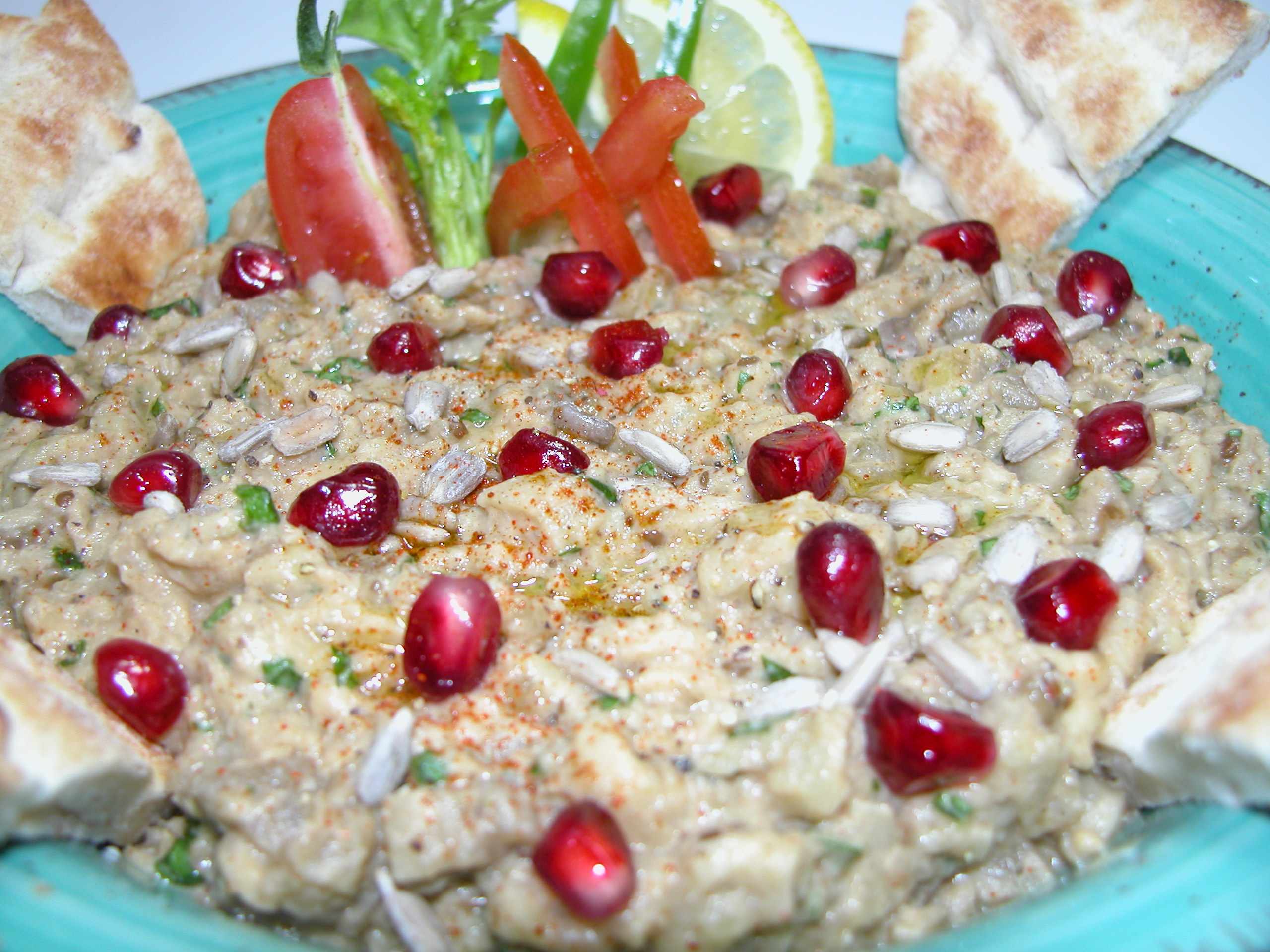 Ντιπ μελιτζάνας(Μελιτζανοσαλάτα)