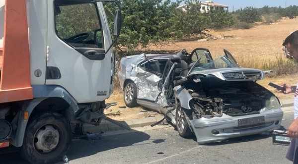Θανατηφόρο ατύχημα στην Λεμεσό