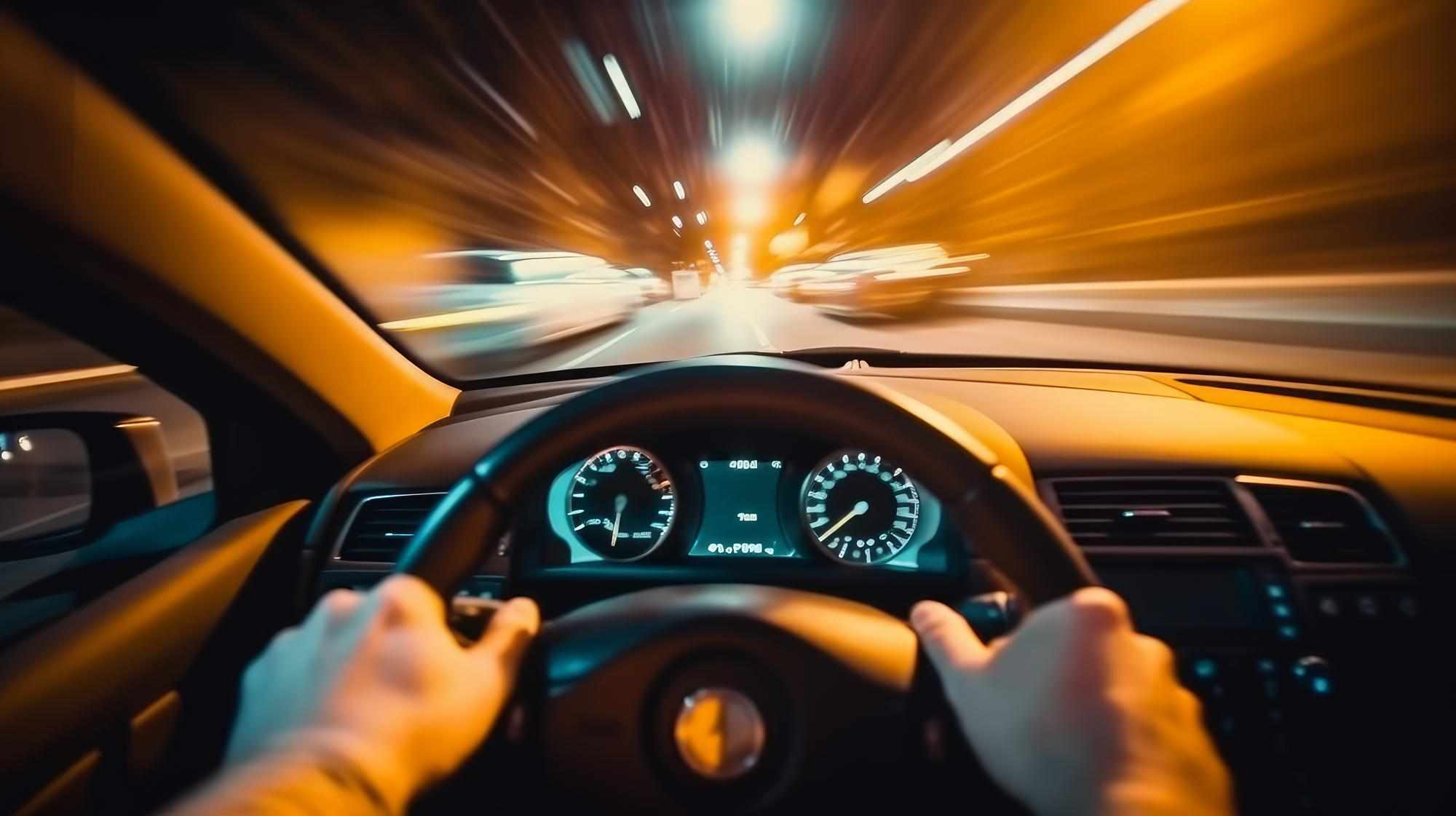 Πετούσε στον αυτοκινητόδρομο