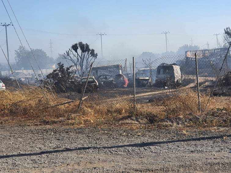 Υπό έλεγχο η πυρκαγιά στον Ύψωνα