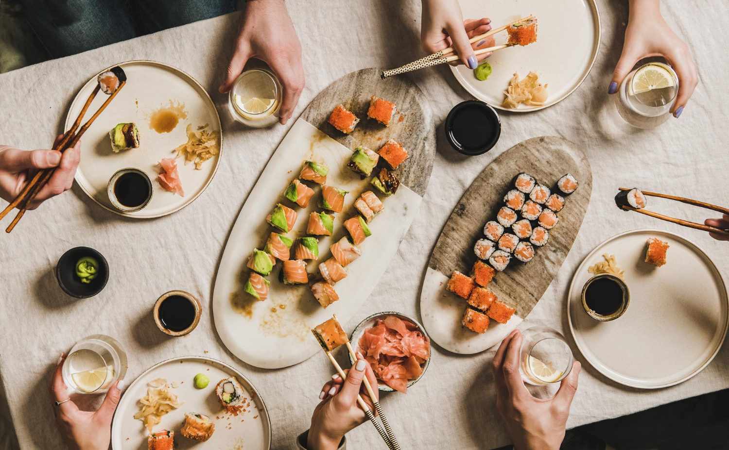 6+1 options for Sushi Night Out