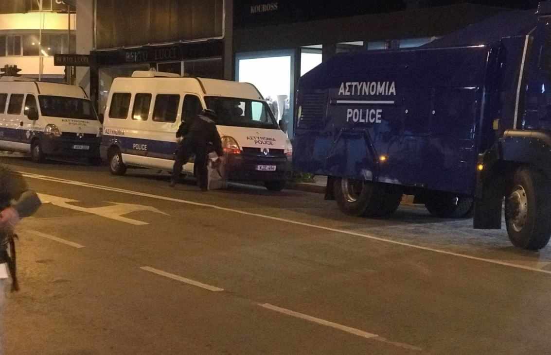 Πέντε συλλήψεις για αποτροπή εκδηλώσεων διαμαρτυρίας