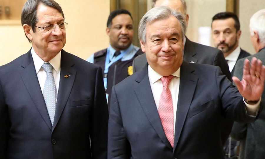 Επιστολή Προέδρου στον Γκουτέρες για ετοιμότητα σύγκλησης πενταμερούς