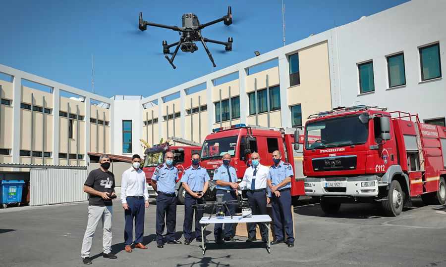 Drones για παρακολούθηση ολόκληρης της Κύπρου για πυρκαγιές