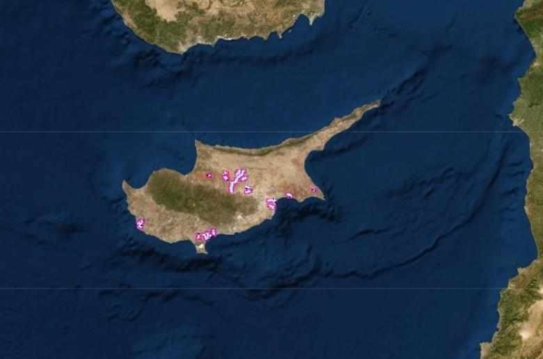 Ποιες περιοχές ανά το παγκύπριο  κινδυνεύουν από πλημμύρες