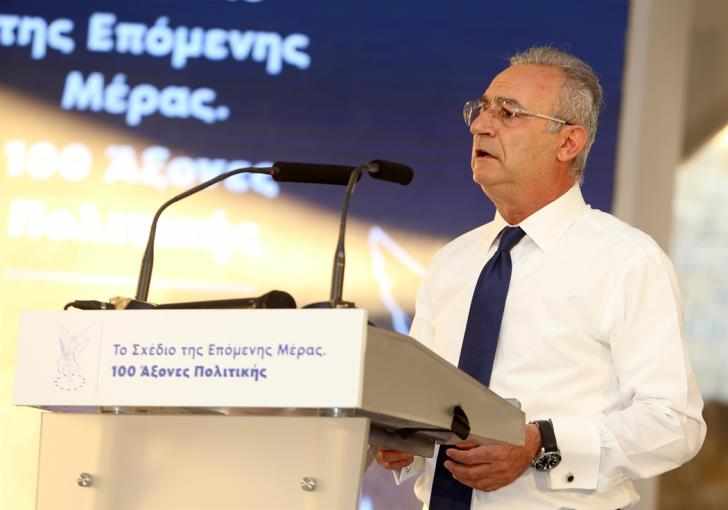 100 άξονες πολιτικής παρουσίασε ο Αβέρωφ Νεοφύτου