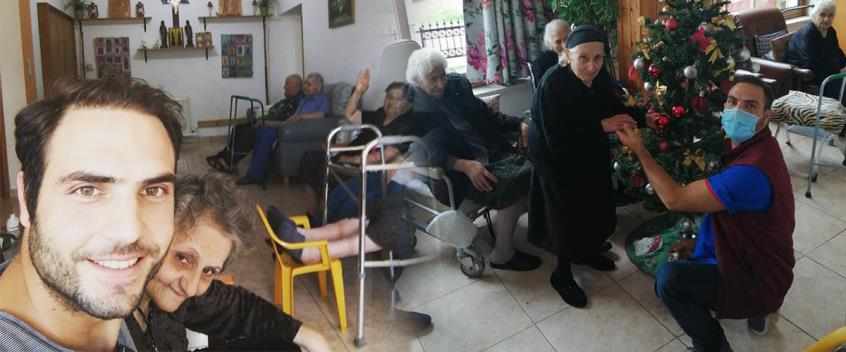 Παραιτήθηκε από την δουλεία του και ανέλαβε Στέγη Ηλικιωμένων σε ηλικία 27 ετών