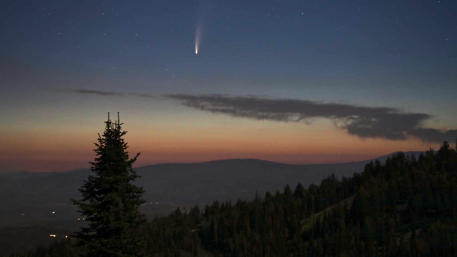 Ο κομήτης NEOWISE: