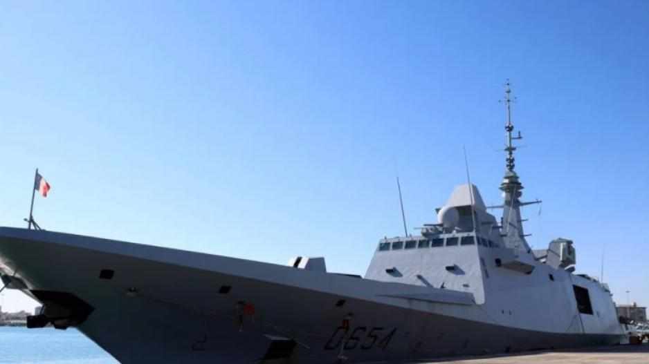 Φωνάζουν οι Τούρκοι για την γαλλική φρεγάτα στη Λάρνακα
