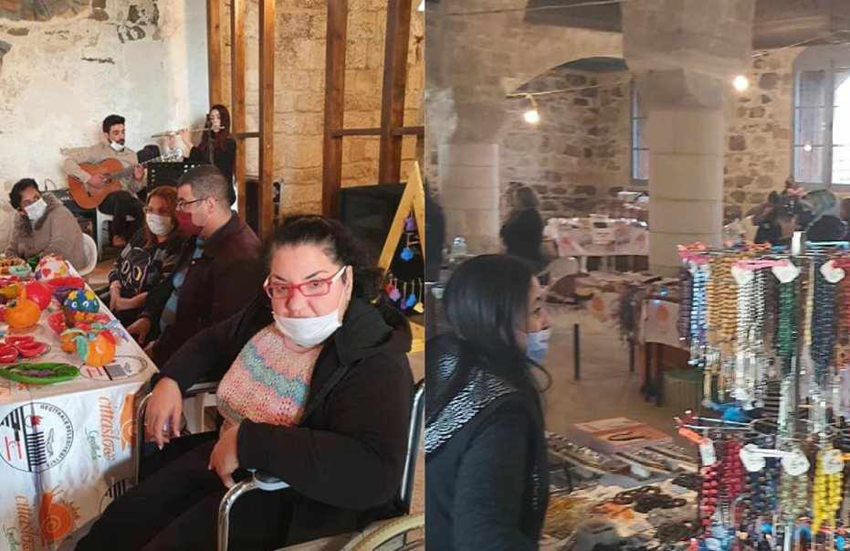 Παζαράκι μέσα στον κατεχόμενο ναό του Αρχαγγέλου Μιχαήλ